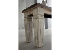CASTLE-ANTIK #146 Panca In Legno Di Acacia / Mango - Cerato 140x35x45 -Massivmoebel24 05 121 810 1076 4