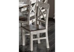 CASTLE-ANTIK #21 Sedia In Legno Di Acacia / Mango - Cerato 45x45x100