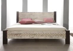 CASTLE-ANTIK #402 Letto Matrimoniale In Legno Di Acacia / Mango - Cerato 160x200 13 CASTLE-ANTIK #402 Letto Matrimoniale In Legno Di Acacia / Mango - Cerato 160x200 -Massivmoebel24 05 638 810 1018 3