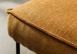 SEATTLE #110 Sedia Imbottita - In Tessuto Arancione 51x61x92 -Massivmoebel24 06 151 512 0110 5