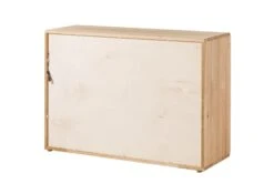 Credenza In Legno Di Quercia Selvatica 123x43,5x86 Quercia Naturale Oliato CARDIFF #131 -Massivmoebel24 06 312 030 0031 11