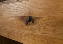 KENT #329 Scaffale In Legno Di Quercia Selvatica - Oliato / Tabacco 113x40x205 -Massivmoebel24 06 350 484 2029 7