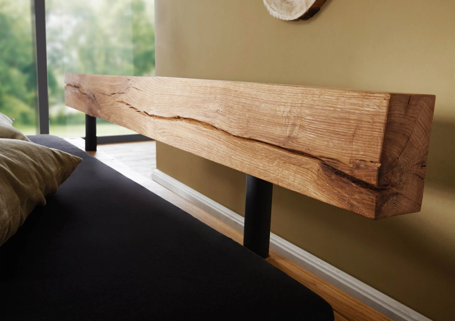 OSLO #140 Letto Matrimoniale - In Legno Di Quercia Selvatica - Oliato / Natur 140x200 5 OSLO #140 Letto Matrimoniale - In Legno Di Quercia Selvatica - Oliato / Natur 140x200 - immagine 3