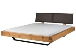 Letto Matrimoniale A Travi In Legno Di Abete 200x220 Oliato - Verniciato/ Natur FICHTELBERG #13 -Massivmoebel24 06 634 577 0010 11