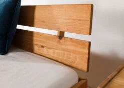 TomMe #102 Letto Matrimoniale In Legno Di Faggio Selvatico - Oliato / Natur 160x200 -Massivmoebel24 06 636 258 6005 6