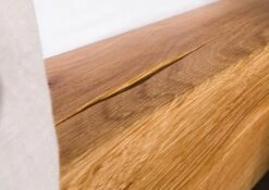 INNSBRUCK #200 Letto A Travi In Legno Di Quercia Selvatica Oliato / Natur 200x200 -Massivmoebel24 06 640 206 0000 07