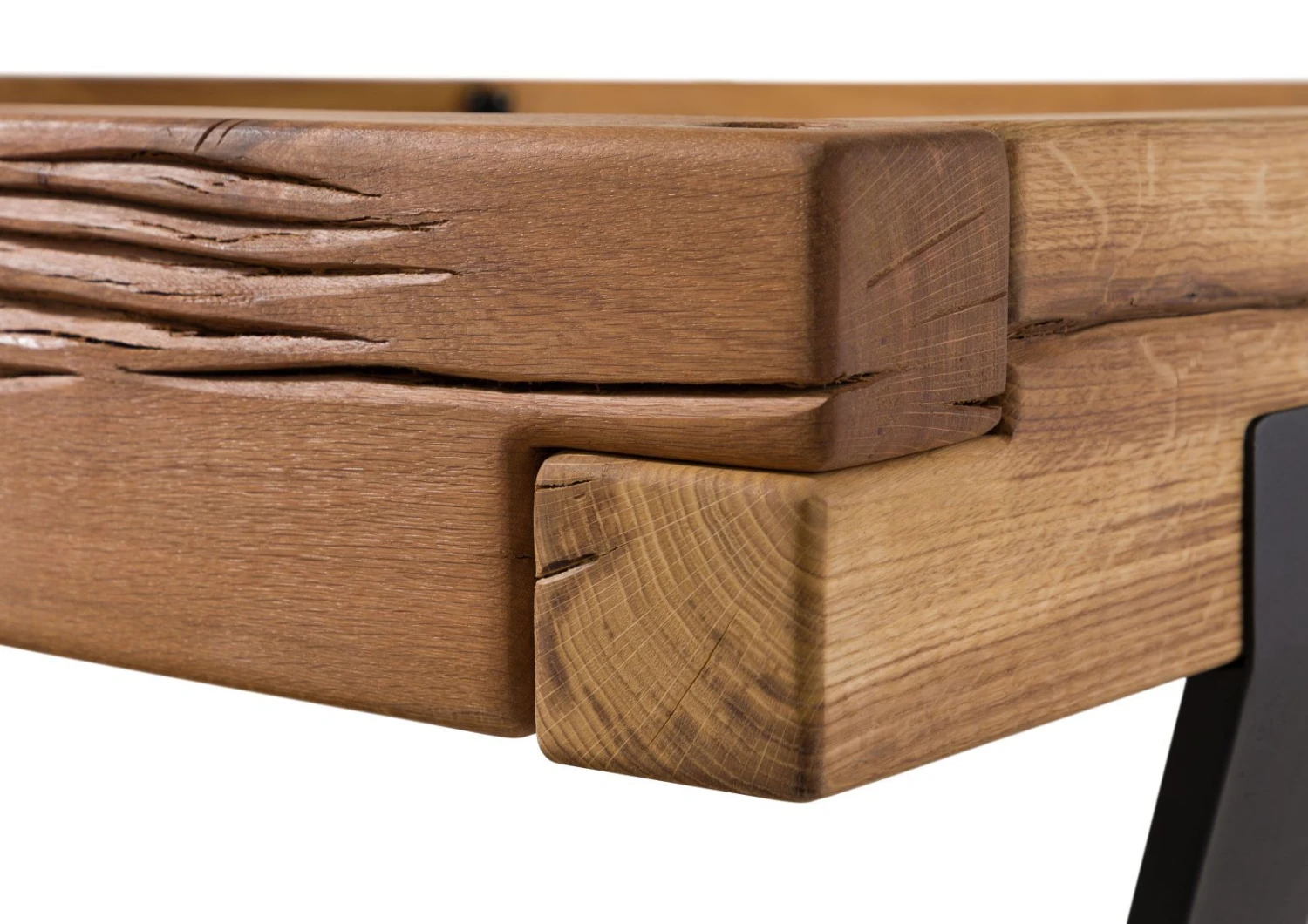 OSLO #200 Letto Matrimoniale - In Legno Di Quercia Selvatica - Oliato / Natur 200x200 9 OSLO #200 Letto Matrimoniale - In Legno Di Quercia Selvatica - Oliato / Natur 200x200 - immagine 7