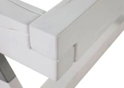 VANCOUVER #716 Letto Matrimoniale - Cuore Di Abete - Legno Di Laccato / Bianco 200x200 -Massivmoebel24 06 640 304 7016 07