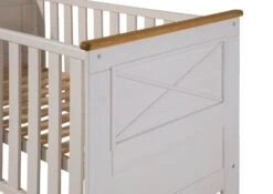 HANNA #20 Lettino Con Sponde In Legno Di Pino -bianco / Cerato 140x70 11 HANNA #20 Lettino Con Sponde In Legno Di Pino -bianco / Cerato 140x70 -Massivmoebel24 06 645 319 0701 4