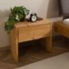 Comodino In Legno Di Abete 50x35x46 Oliato - Verniciato/ Natur FICHTELBERG #20 -Massivmoebel24 06 680 577 0020 01