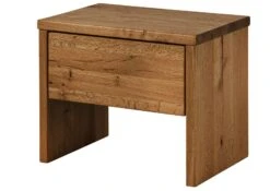 Comodino In Legno Di Cerro 50x35x40 Tabacco Oliato JANGALI #329 -Massivmoebel24 06 680 771 3029 9