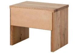 Comodino In Legno Di Cerro 50x35x40 Oliato JANGALI #729 -Massivmoebel24 06 680 771 7029 11