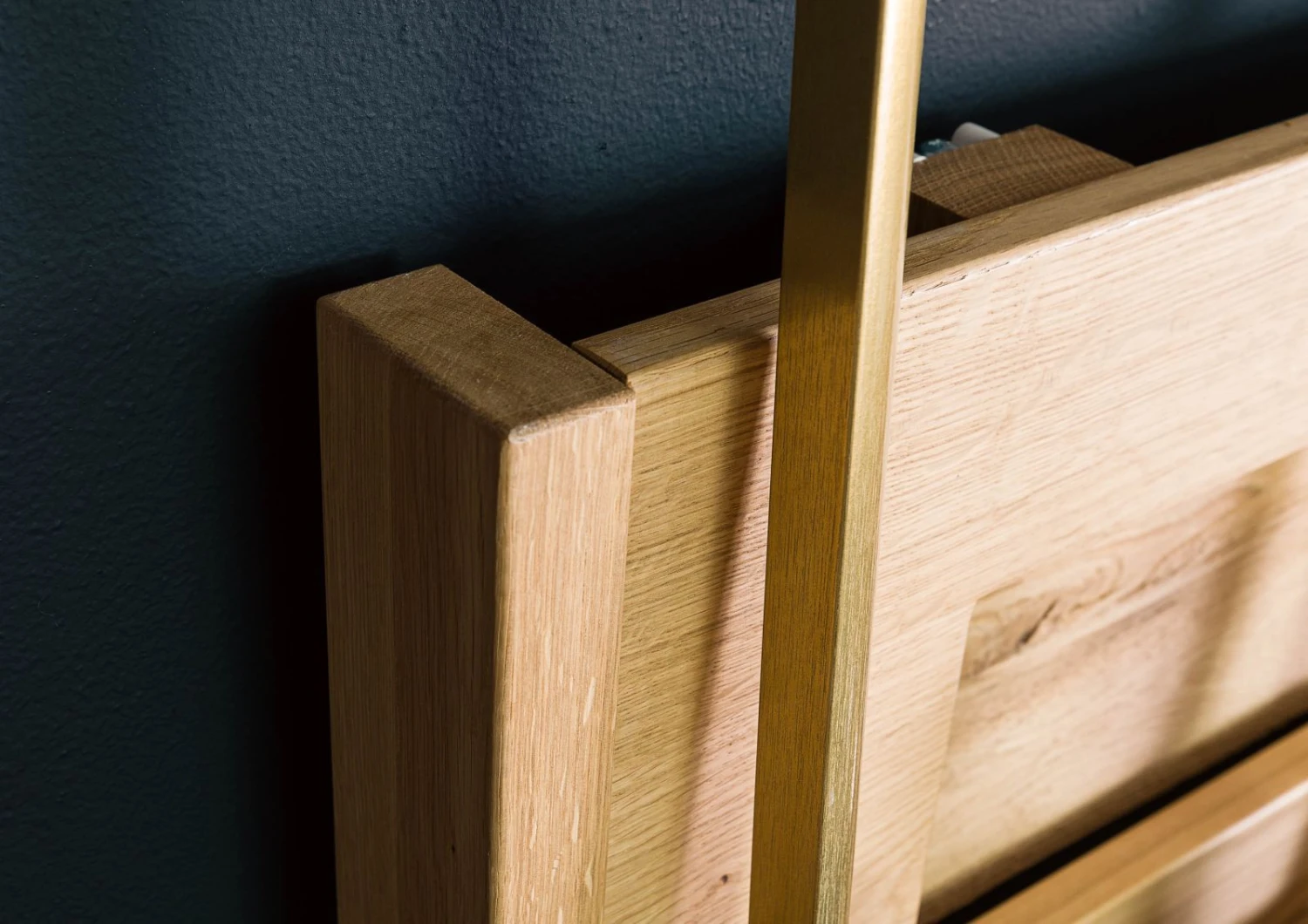 Mensola In Legno Di Quercia Selvatica 123x25x38 Quercia Naturale Oliato CARDIFF #150 5 Mensola In Legno Di Quercia Selvatica 123x25x38 Quercia Naturale Oliato CARDIFF #150 - immagine 3