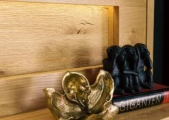 Mensola In Legno Di Quercia Selvatica 123x25x38 Quercia Naturale Oliato CARDIFF #150 17 Mensola In Legno Di Quercia Selvatica 123x25x38 Quercia Naturale Oliato CARDIFF #150 -Massivmoebel24 06 900 030 0050 6