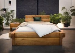 JANGALI #618 Letto Matrimoniale A Travi In Legno Di Quercia Selvatica - 2 Cassetti - Oliato / Natur 140x200 14 JANGALI #618 Letto Matrimoniale A Travi In Legno Di Quercia Selvatica - 2 Cassetti - Oliato / Natur 140x200 -Massivmoebel24 06 900 771 9005 3