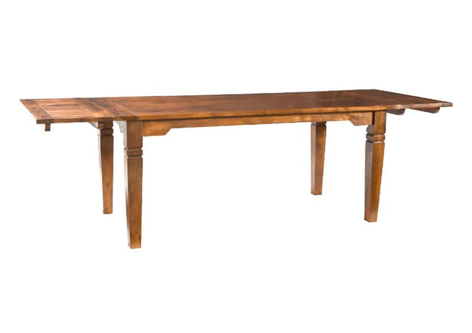 Tavolo Da Pranzo Allungabile In Legno Di Acacia 160x90x76 Miele Dorato Laccato OXFORD #0120 4 Tavolo Da Pranzo Allungabile In Legno Di Acacia 160x90x76 Miele Dorato Laccato OXFORD #0120 - immagine 2