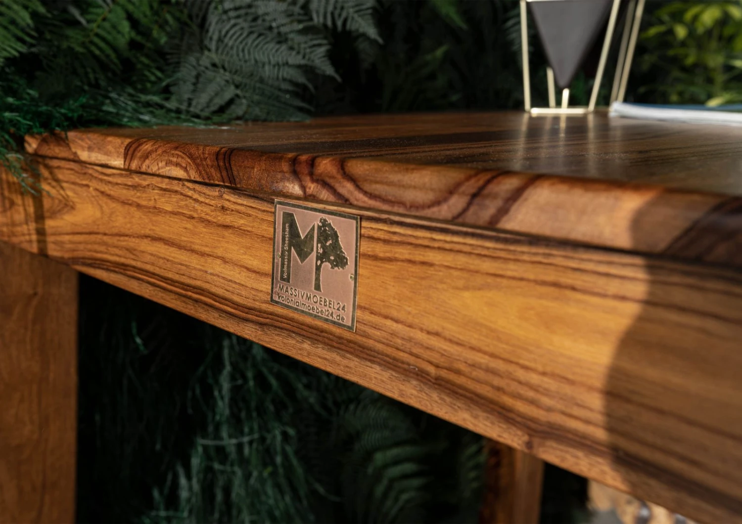 Tavolo Da Pranzo In Legno Di Sheesham / Acacia 80x80x76 Noce Cerato TORONTO 6 Tavolo Da Pranzo In Legno Di Sheesham / Acacia 80x80x76 Noce Cerato TORONTO - immagine 4