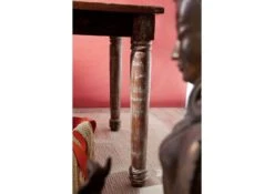 Tavolo Da Pranzo In Legno Di Legno Riciclato 180x90x76 Multicolore Laccato FABLE #08 -Massivmoebel24 09 100 751 0024 5 2