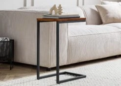 Tavolo D'appoggio In Legno Di Quercia Selvatica 30x40x60 Quercia Naturale Oliato LOUNGE COLLECTION #06 -Massivmoebel24 09 100 960 0006 03