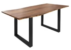 FREEFORM 3 Tavolo Da Pranzo In Legno Di Acacia - Laccato Natur / Gambe In Ferro - Antracite Mat 220x100x76 17 FREEFORM 3 Tavolo Da Pranzo In Legno Di Acacia - Laccato Natur / Gambe In Ferro - Antracite Mat 220x100x76 -Massivmoebel24 09 102 814 1271 9 1