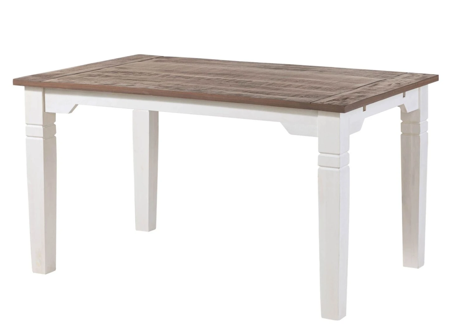 Tavolo Da Pranzo Allungabile In Legno Di Mango 140-220x90x76 Laccato Bianco TOULOUSE #114 12 Tavolo Da Pranzo Allungabile In Legno Di Mango 140-220x90x76 Laccato Bianco TOULOUSE #114 - immagine 10