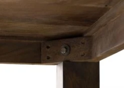 Esstisch Mango 200x100x76 Braun Lackiert RAILWAY -Massivmoebel24 09 104 772 3099 07 1