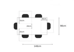 FREEFORM 3 Tavolo Da Pranzo In Legno Di Acacia - Laccato Marrone / Gambe In Ferro - Antracite Mat 140x90x76 16 FREEFORM 3 Tavolo Da Pranzo In Legno Di Acacia - Laccato Marrone / Gambe In Ferro - Antracite Mat 140x90x76 -Massivmoebel24 09 104 814 1226 7