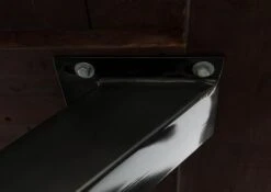 Tavolo Da Pranzo In Legno Acacia - Laccato Marone / Ferro X - Antracite Lucido 220x90x77 FREEFORM 5 -Massivmoebel24 09 104 824 1111 4