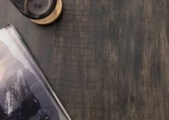 FREEFORM 5 Tavolo Da Pranzo In Legno Di Mango - Verniciato Grigio / Gambe In Ferro X Argento Matt 140x90 -Massivmoebel24 09 104 844 2911 4