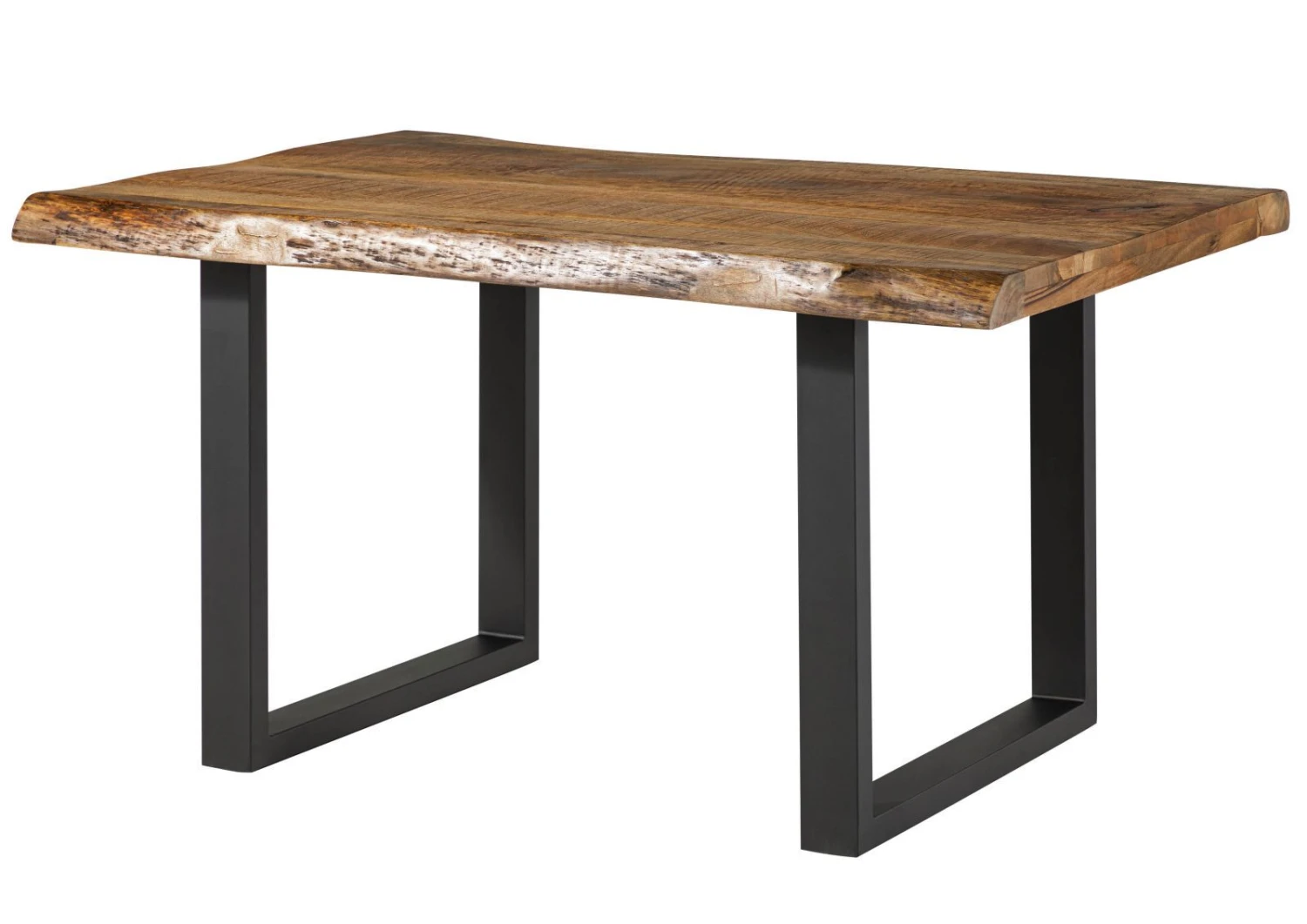 FREEFORM 5 Tavolo Da Pranzo In Legno Di Mango - Verniciato Natur / Gambe In Ferro U Antracite Matt 160x90 11 FREEFORM 5 Tavolo Da Pranzo In Legno Di Mango - Verniciato Natur / Gambe In Ferro U Antracite Matt 160x90 - immagine 9