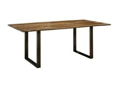 FREEFORM #0102 Tavolo Da Pranzo In Legno Di Sheesham - Laccato / Noble Unique 180x90x78 -Massivmoebel24 09 106 714 0100 9