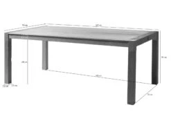 AMSTERDAM #113 Tavolo Da Pranzo In Legno Di Acacia - Laccato / Natur 160x90x76 19 AMSTERDAM #113 Tavolo Da Pranzo In Legno Di Acacia - Laccato / Natur 160x90x76 -Massivmoebel24 09 106 877 1013 08