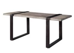 Tavolo Da Pranzo In Legno Di Mango 170x90x76 Grigio Scuro Laccato HEAVY INDUSTRY #103 15 Tavolo Da Pranzo In Legno Di Mango 170x90x76 Grigio Scuro Laccato HEAVY INDUSTRY #103 -Massivmoebel24 09 107 677 0022 9