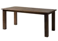 Esstisch Mango 200x100x76 Braun Lackiert RAILWAY -Massivmoebel24 09 108 772 3101 10 1