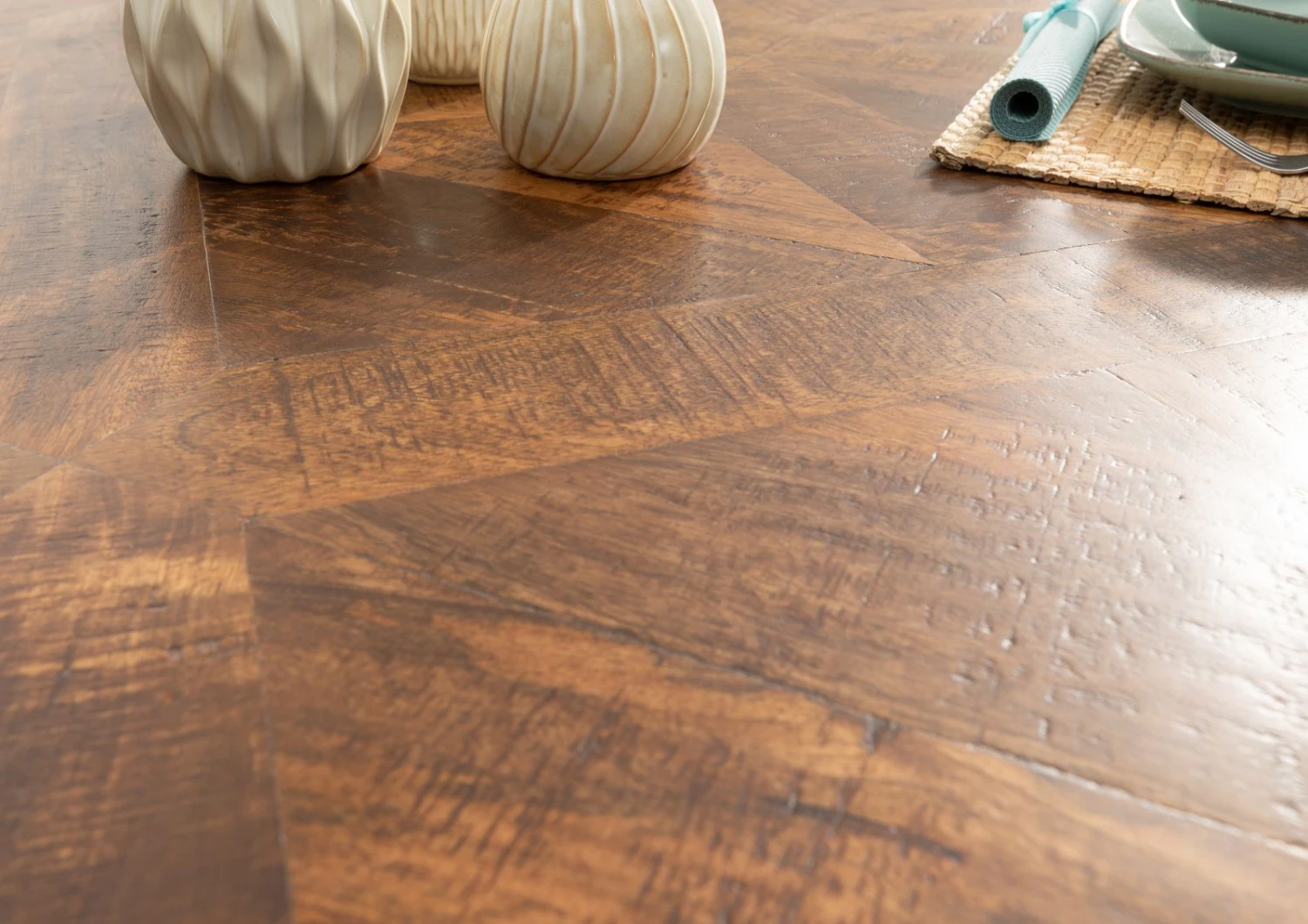 Tavolo Da Pranzo In Legno Di Mango 210x107x76 Marrone Laccato STILMÖBEL #118 7 Tavolo Da Pranzo In Legno Di Mango 210x107x76 Marrone Laccato STILMÖBEL #118 - immagine 5