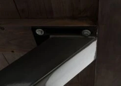 Tavolo Da Pranzo In Legno Acacia - Laccato Grigio / Ferro X - Antracite Lucido 220x90x77 FREEFORM 5 17 Tavolo Da Pranzo In Legno Acacia - Laccato Grigio / Ferro X - Antracite Lucido 220x90x77 FREEFORM 5 -Massivmoebel24 09 108 824 2113 7