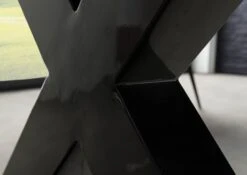 Tavolo Da Pranzo In Legno Acacia - Laccato Grigio / Ferro X - Antracite Lucido 220x90x77 FREEFORM 5 16 Tavolo Da Pranzo In Legno Acacia - Laccato Grigio / Ferro X - Antracite Lucido 220x90x77 FREEFORM 5 -Massivmoebel24 09 108 824 9113 6