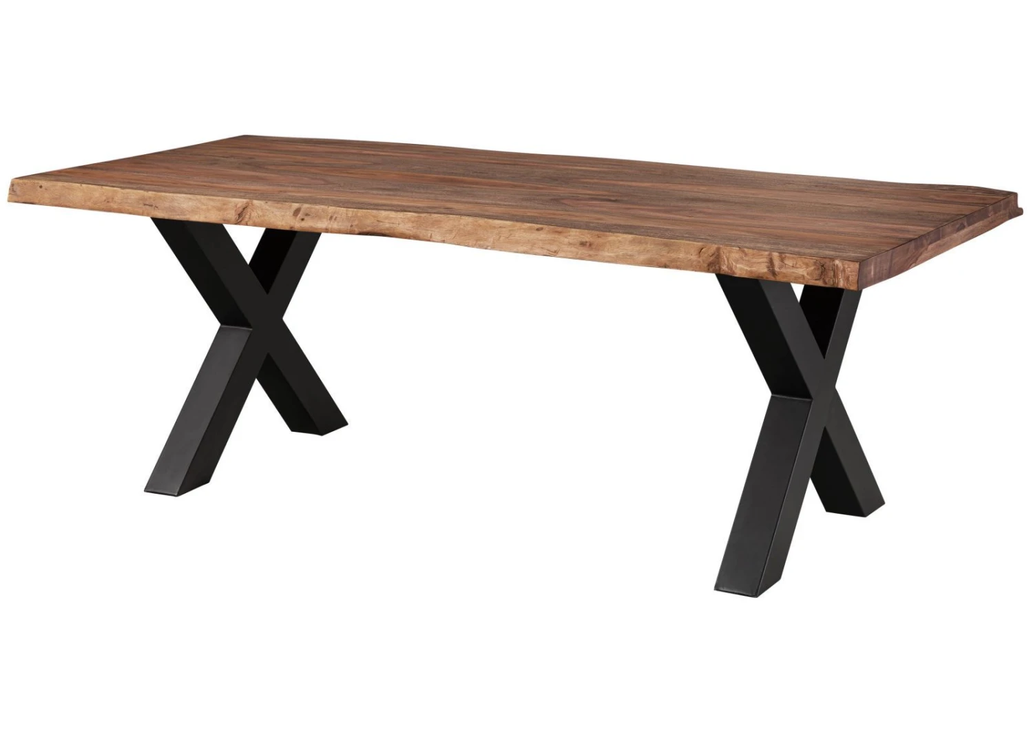 FREEFORM 5 Tavolo Da Pranzo In Legno Di Sheesham - Verniciato Grigio / Gambe In Ferro X Antracite Matt 220x100 10 FREEFORM 5 Tavolo Da Pranzo In Legno Di Sheesham - Verniciato Grigio / Gambe In Ferro X Antracite Matt 220x100 - immagine 8