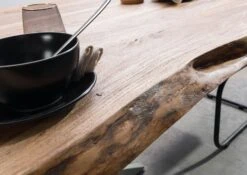 FREEFORM 5 Tavolo Da Pranzo In Legno Di Sheesham - Sabbiato Natur / Gambe Incrociate Argento Matt 180x90 15 FREEFORM 5 Tavolo Da Pranzo In Legno Di Sheesham - Sabbiato Natur / Gambe Incrociate Argento Matt 180x90 -Massivmoebel24 09 108 834 3923 6