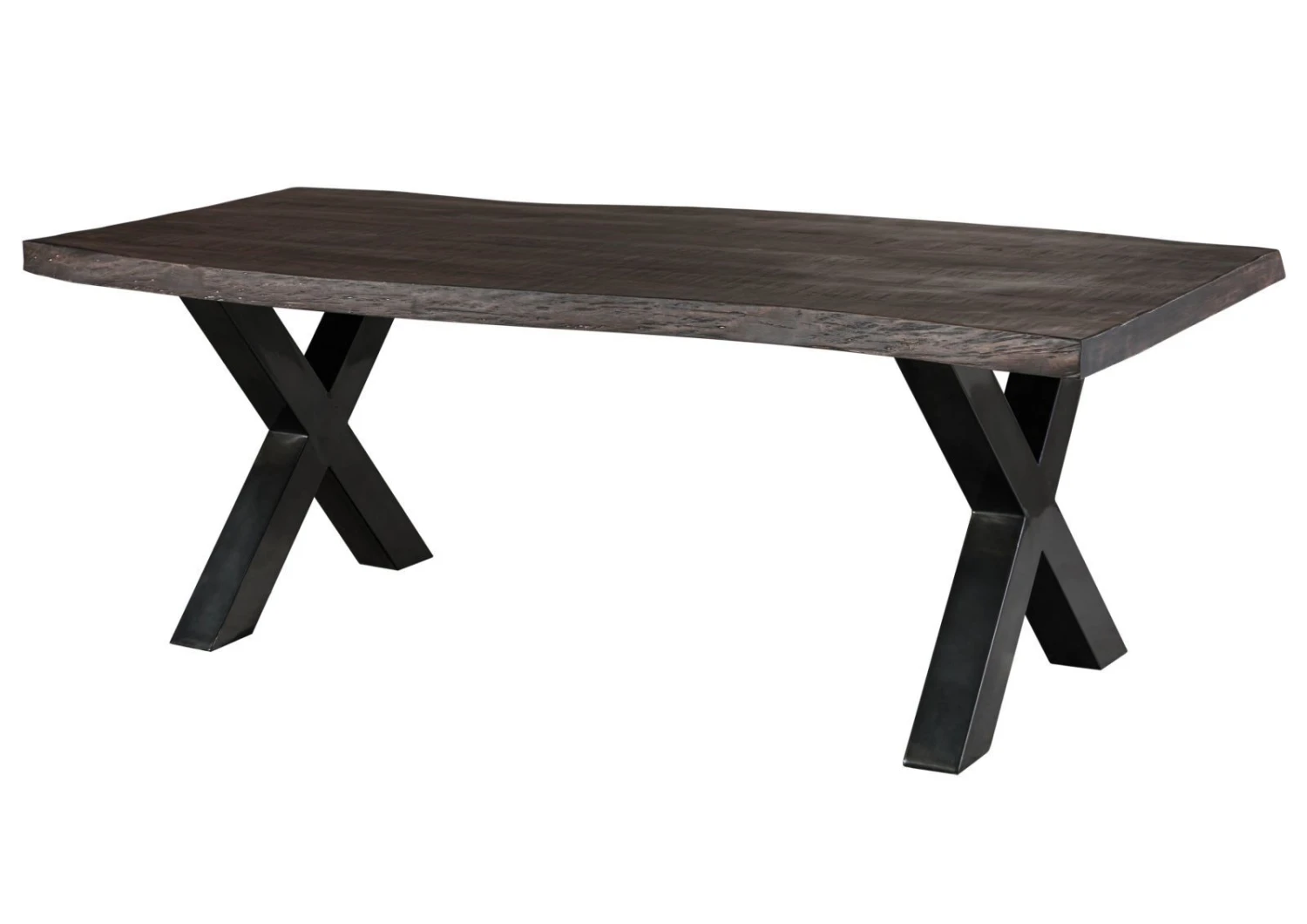 FREEFORM 5 Tavolo Da Pranzo In Legno Di Mango - Verniciato Grigio / Gambe In Ferro X Antracite Lucido 220x100 10 FREEFORM 5 Tavolo Da Pranzo In Legno Di Mango - Verniciato Grigio / Gambe In Ferro X Antracite Lucido 220x100 - immagine 8