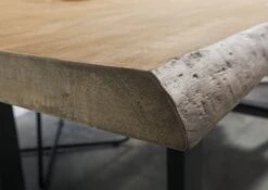 FREEFORM 5 Tavolo Da Pranzo In Legno Di Mango - Verniciato Beige / Gambe In Ferro U Antracite Matt 180x90 15 FREEFORM 5 Tavolo Da Pranzo In Legno Di Mango - Verniciato Beige / Gambe In Ferro U Antracite Matt 180x90 -Massivmoebel24 09 108 844 4204 6