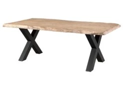 FREEFORM 5 Tavolo Da Pranzo In Legno Di Mango - Verniciato Beige / Gambe In Ferro X Antracite Matt 200x100 19 FREEFORM 5 Tavolo Da Pranzo In Legno Di Mango - Verniciato Beige / Gambe In Ferro X Antracite Matt 200x100 -Massivmoebel24 09 108 844 4214 11