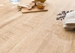 FREEFORM 5 Tavolo Da Pranzo In Legno Di Mango - Verniciato Beige / Gambe Incrociate Antracite Matt 180x90 -Massivmoebel24 09 108 844 4224 5 1