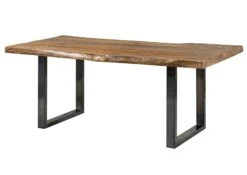 FREEFORM 5 Tavolo Da Pranzo In Legno Di Mango - Verniciato Natur / Gambe In Ferro U Antracite Lucido 240x100 21 FREEFORM 5 Tavolo Da Pranzo In Legno Di Mango - Verniciato Natur / Gambe In Ferro U Antracite Lucido 240x100 -Massivmoebel24 09 108 844 9103 11