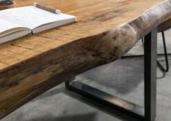 FREEFORM 5 Tavolo Da Pranzo In Legno Di Mango - Verniciato Natur / Gambe In Ferro U Antracite Lucido 240x100 16 FREEFORM 5 Tavolo Da Pranzo In Legno Di Mango - Verniciato Natur / Gambe In Ferro U Antracite Lucido 240x100 -Massivmoebel24 09 108 844 9103 5