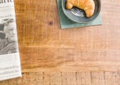 FREEFORM 5 Tavolo Da Pranzo In Legno Di Mango - Verniciato Natur / Gambe In Ferro X Argento Matt 180x90 -Massivmoebel24 09 108 844 9913 5