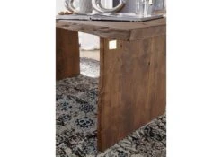 Tavolo Da Pranzo In Legno Di Acacia 200x100x76 Marrone Laccato PURE ACACIA #215 -Massivmoebel24 09 108 886 2014 5