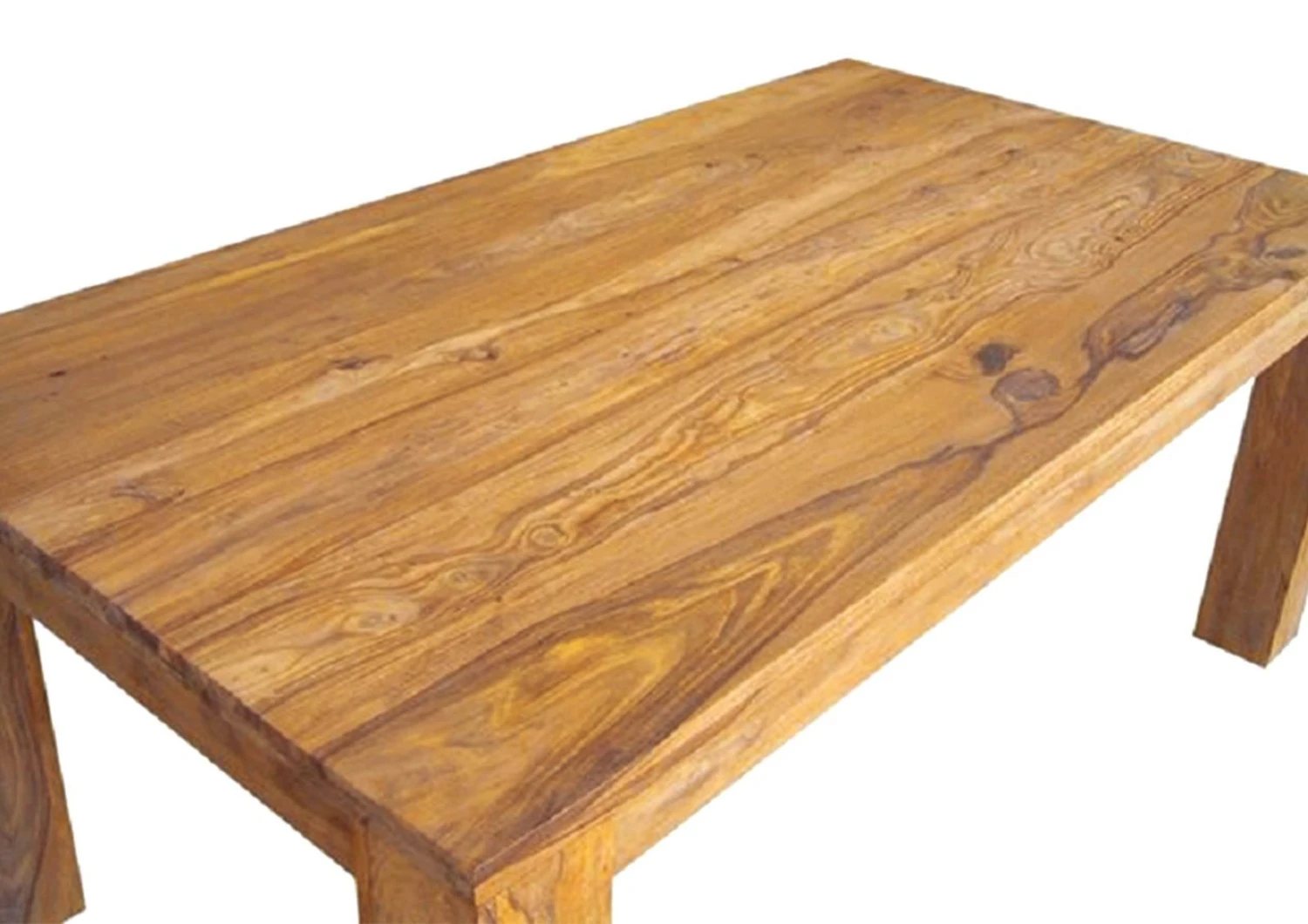 Tavolo Da Pranzo In Legno Di Sheesham / Palissandro 240x100x76 Marrone Oliato NATURE BROWN #828 5 Tavolo Da Pranzo In Legno Di Sheesham / Palissandro 240x100x76 Marrone Oliato NATURE BROWN #828 - immagine 3