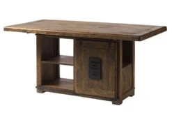 Esstisch Mango 160x80x76 Braun Lackiert RAILWAY #4103 -Massivmoebel24 09 112 772 3098 09