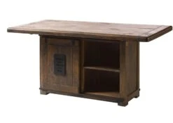 Esstisch Mango 160x80x76 Braun Lackiert RAILWAY #4103 -Massivmoebel24 09 112 772 3098 10